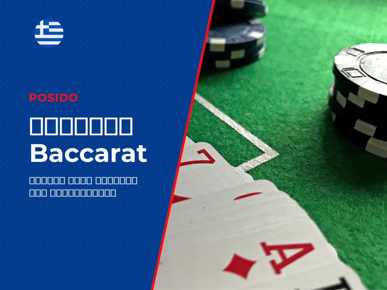 Κανόνες baccarat στόχος του παιχνιδιού, κάρτες