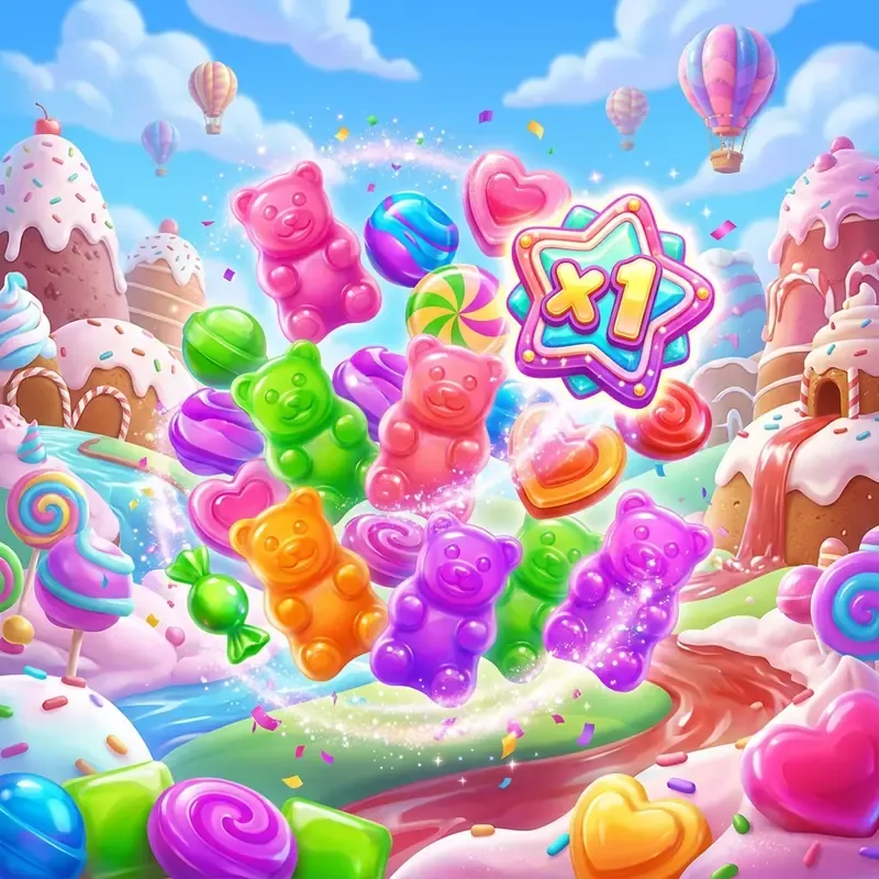 Sugar Rush 1000 demo slot, bonus